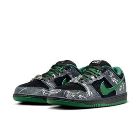 Nike SB Dunk Low Pro x There Skateboards Anthracite and Gorge Green