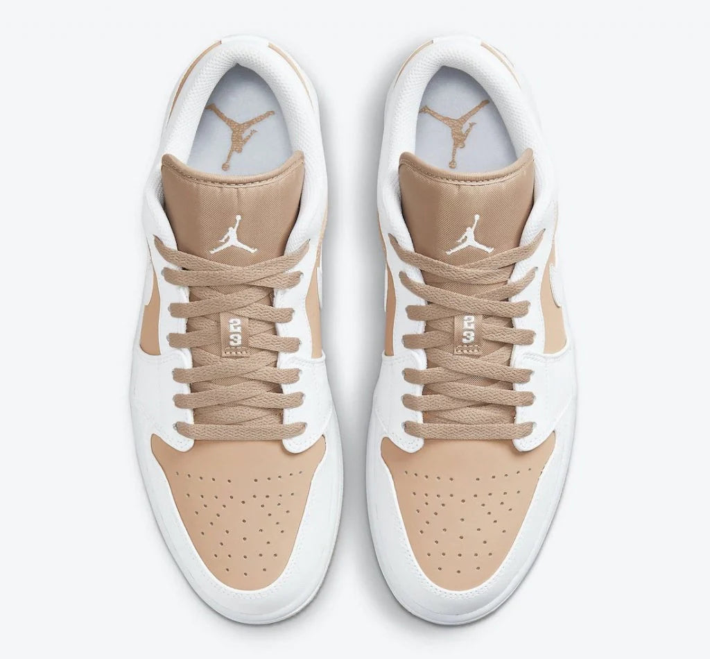 Nike Air Jordan 1 Mid Low "White Tan"