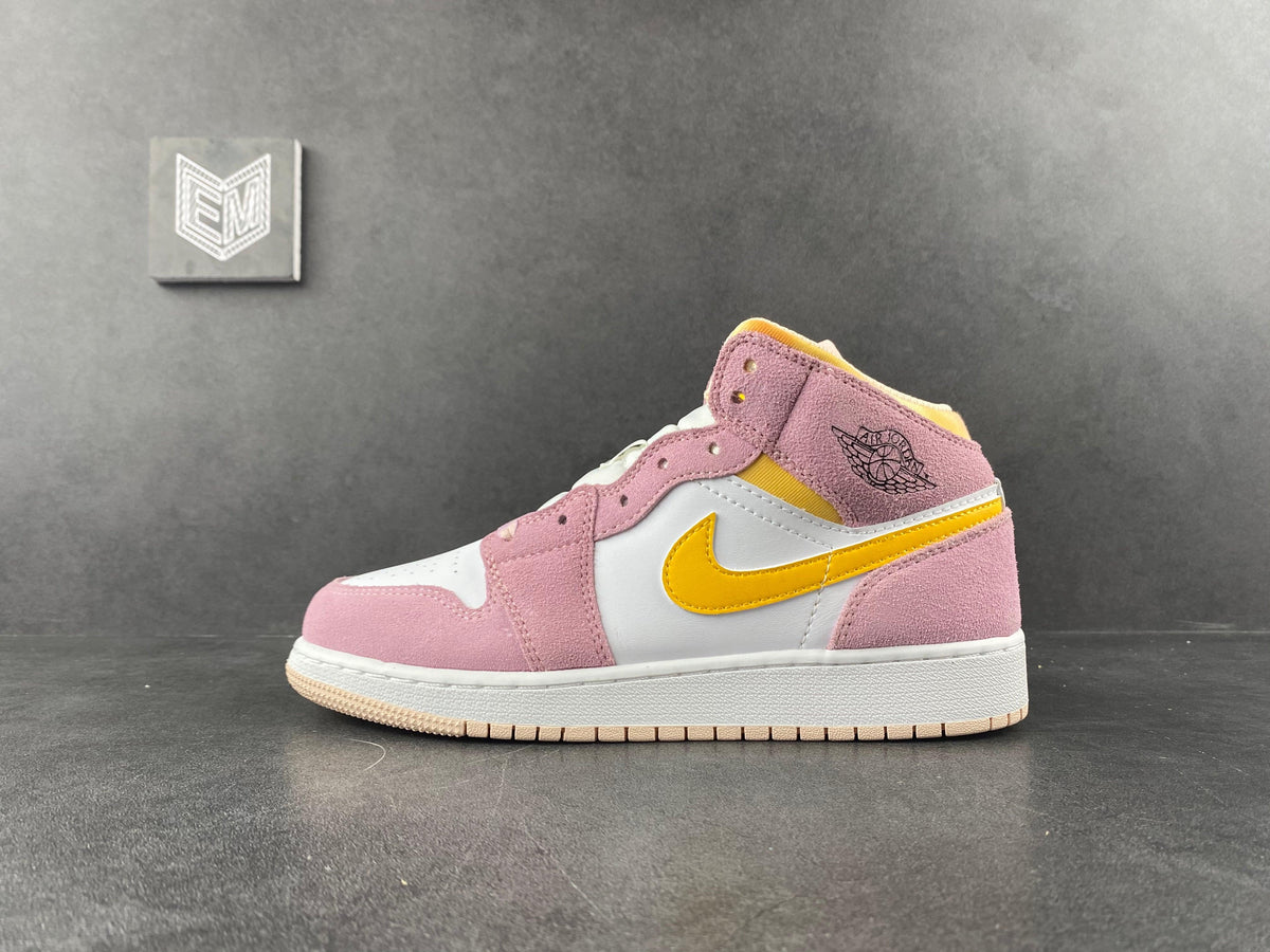 Nike Air Jordan 1 Mid SE Arctic Pink (GS)