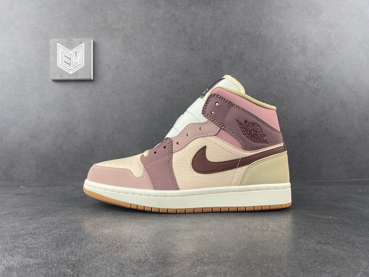 Nike Air Jordan 1 Mid SE Dark Pony Smoky Mauve