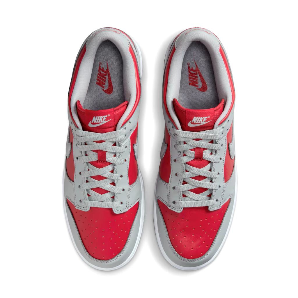 Tênis Dunk Low Varsity Red and Silver