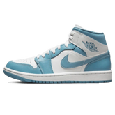 Nike Air Jordan 1 Mid "UNC" Azul / Branco