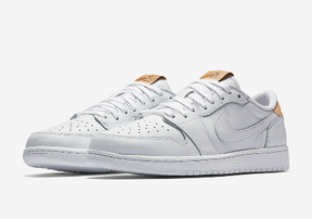 Nike Air Jordan 1 Retro Low OG Premium 'White Vachetta”