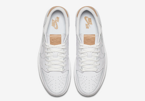 Nike Air Jordan 1 Retro Low OG Premium 'White Vachetta”