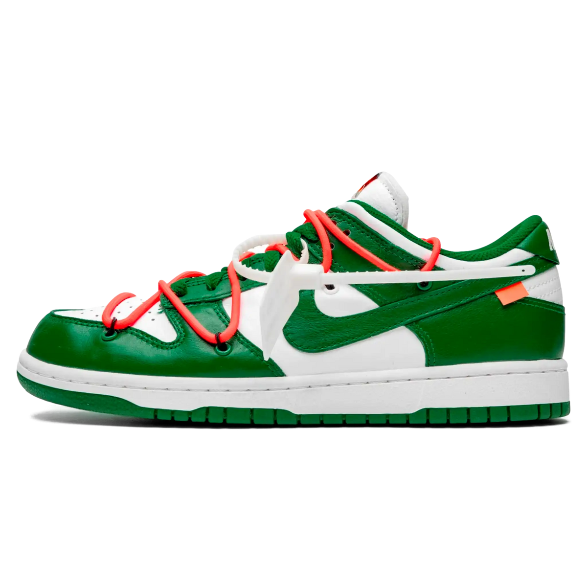 TÊNIS NIKE DUNK LOW X OFF-WHITE "PINE GREEN" VERDE