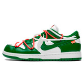 TÊNIS NIKE DUNK LOW X OFF-WHITE "PINE GREEN" VERDE