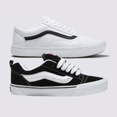 Compre 1 Leve 2 Pares - Tênis Old Skool Comfycush Branco e Tênis Knu Skool Preto