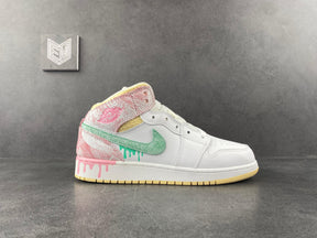 Nike Air Jordan 1 Mid Paint Drip (GS)