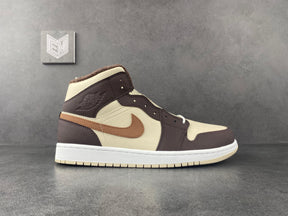 Nike Air Jordan 1 Mid SE Brown Basalt Oatmeal