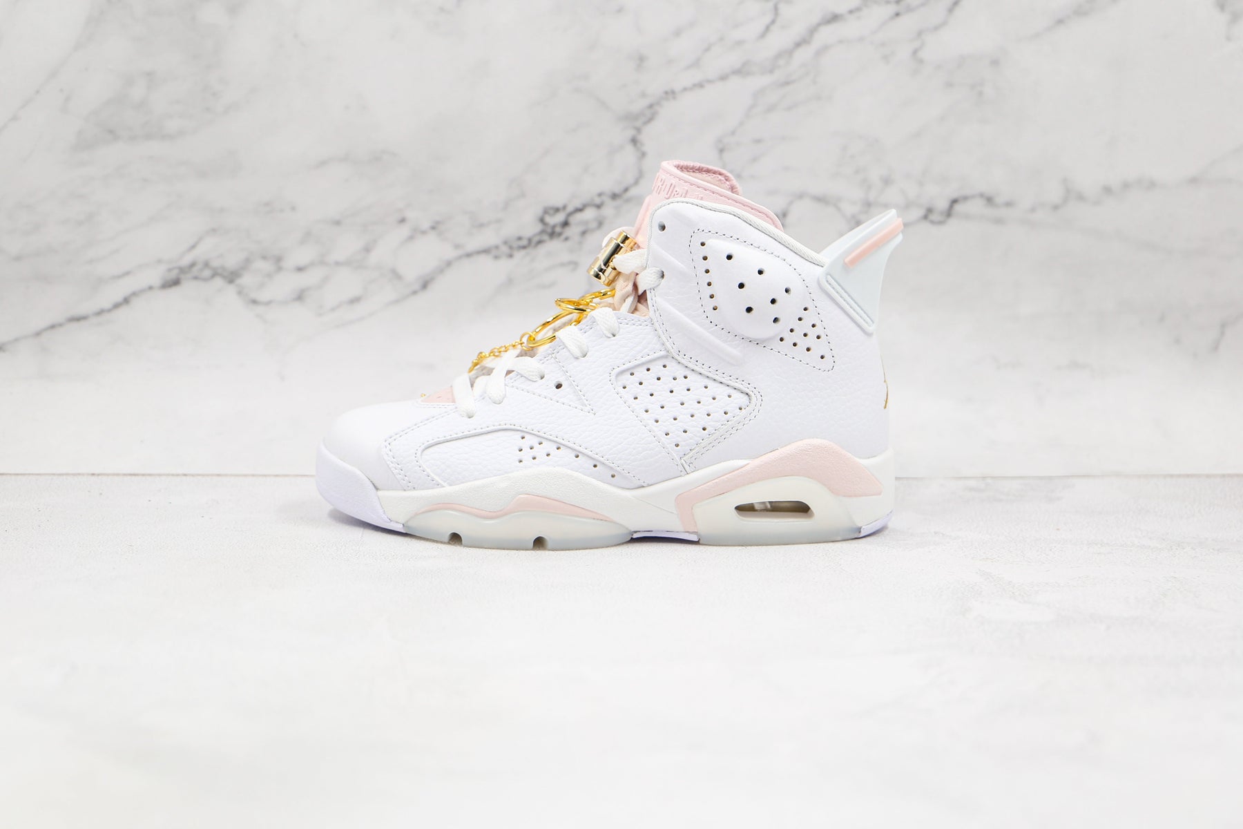 Jordan 6 Retro Gold Hoops