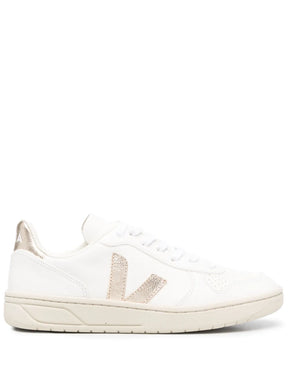 Veja V-10 ChromeFree leather sneaker