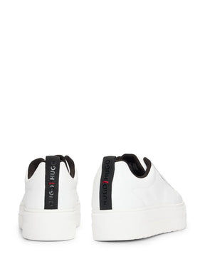 Hugo Boss logo-patch platform sneaker