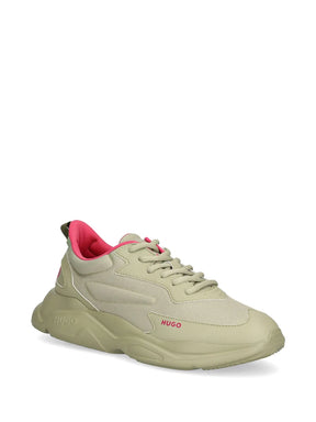 Hugo Boss panelled sneaker