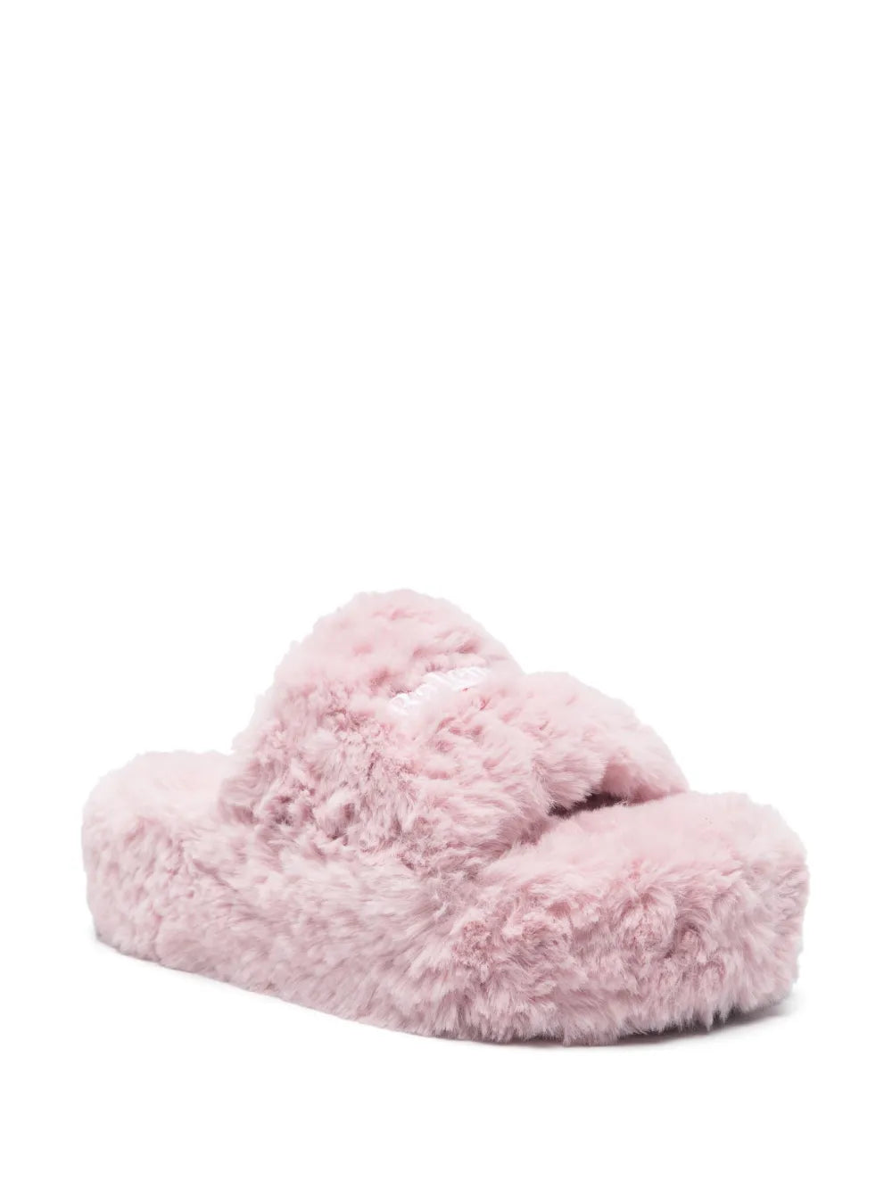 Balenciaga Furry Platform slides