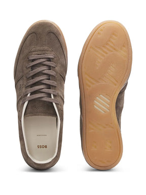 Hugo Boss suede sneaker