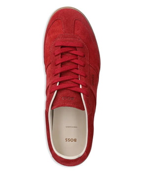 Hugo Boss suede sneaker