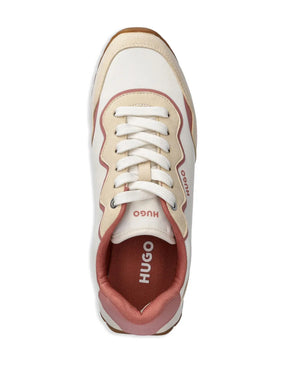 Hugo Boss panelled sneaker