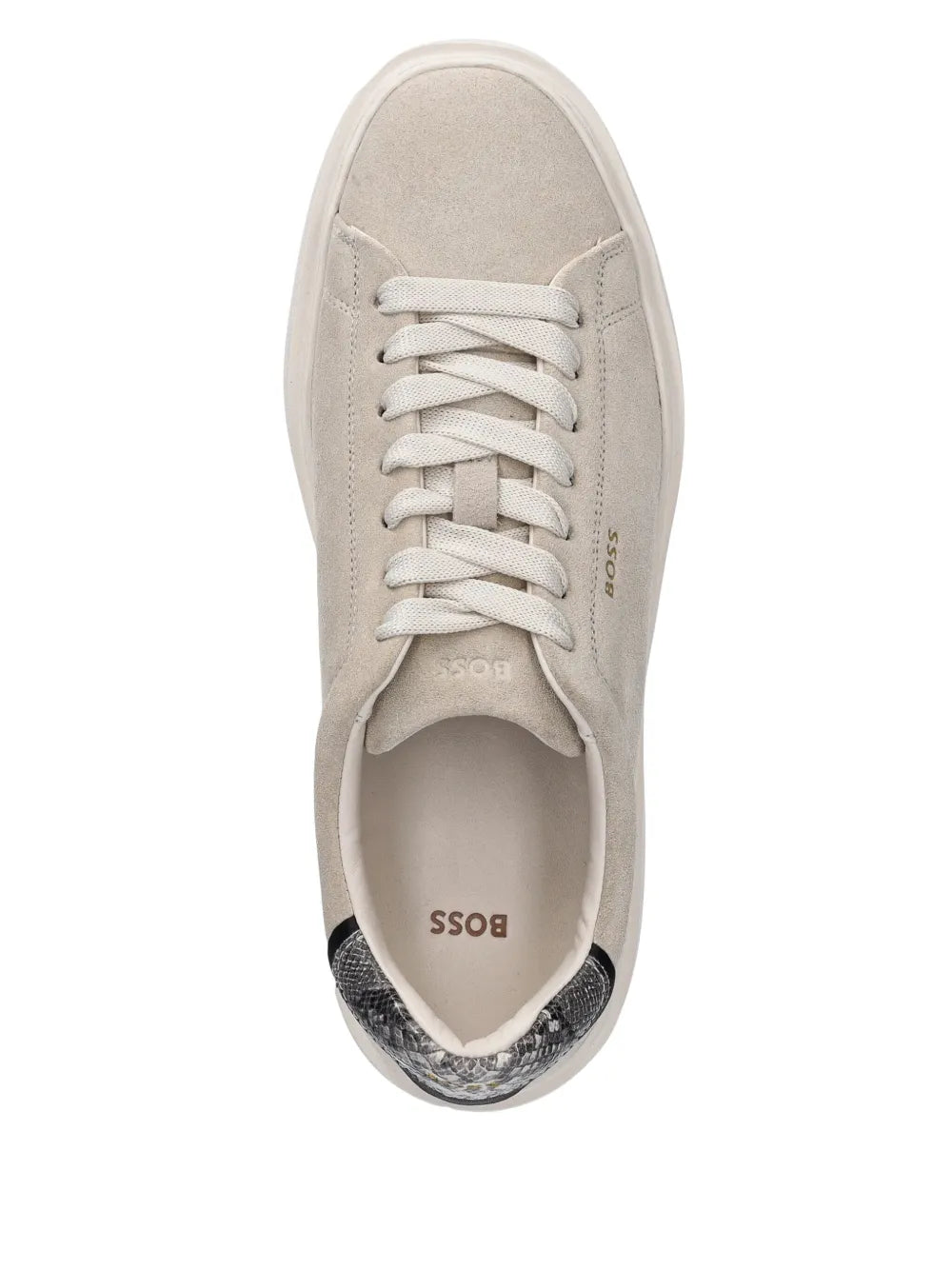 Hugo Boss suede sneaker