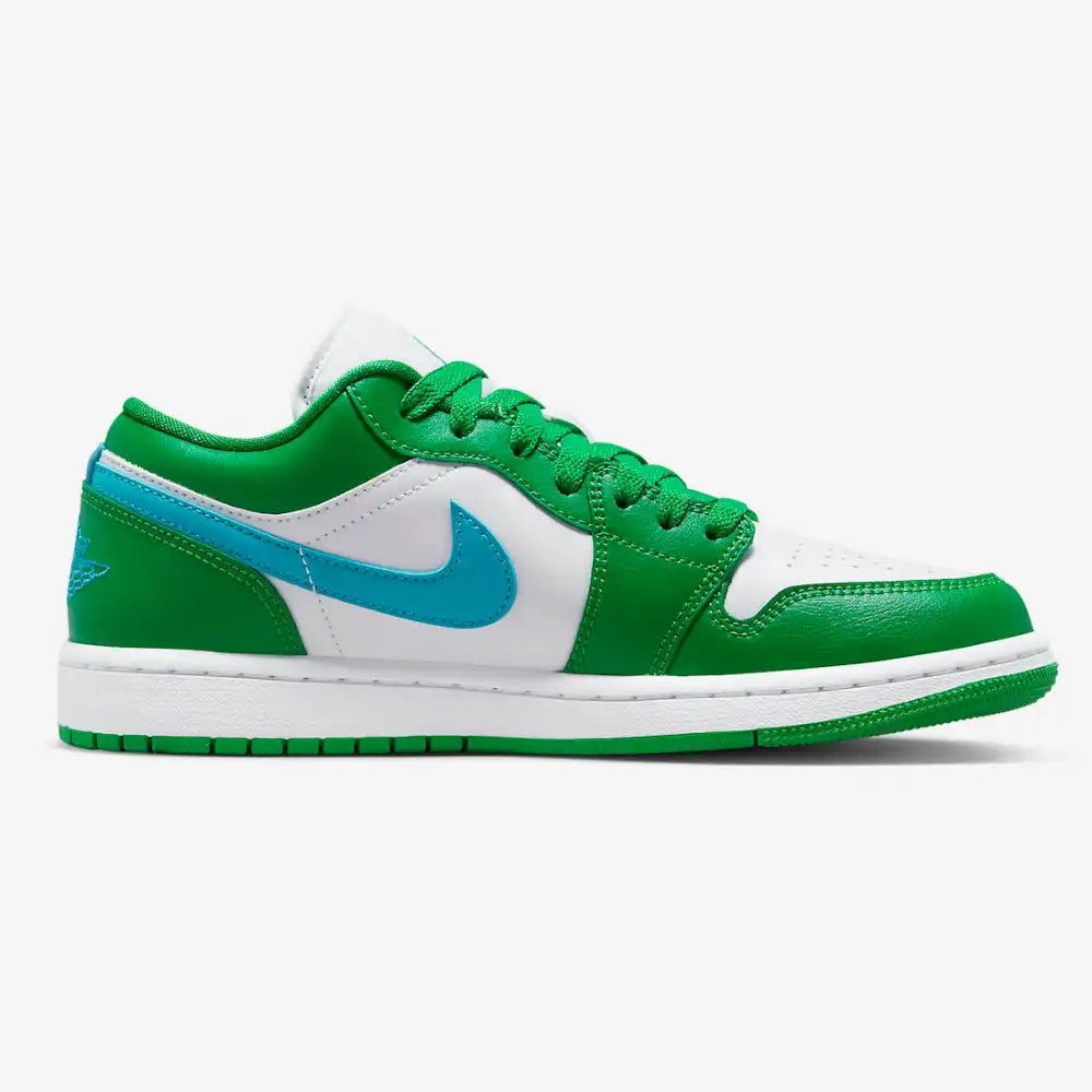 Nike Air Jordan 1 Low Lucky Green Aquatone