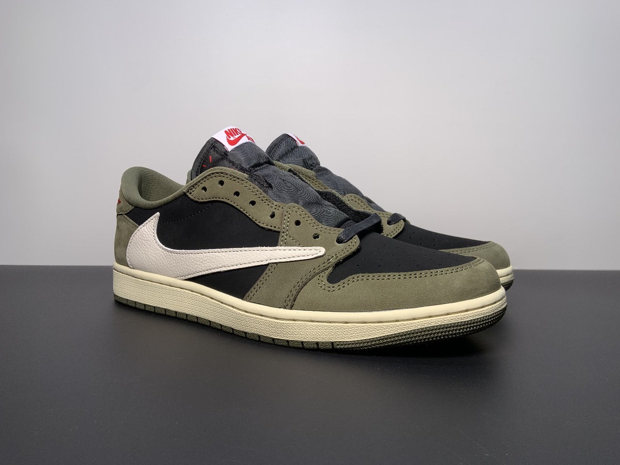 Travis Scott x Air Jordan 1 Low OG SP 'Black Olive'