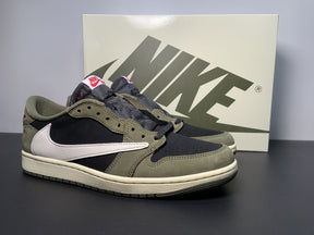 Travis Scott x Air Jordan 1 Low OG SP 'Black Olive'