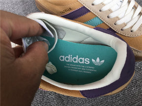 Adidas Gazelle Indoor Glow Laranja Sombra Violeta