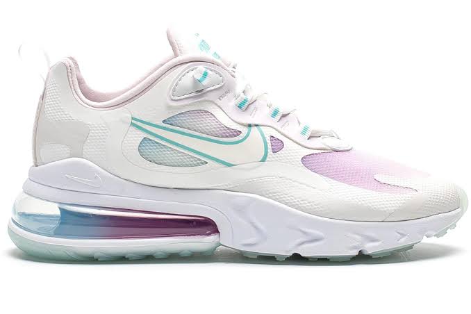 Nike Air Max 270 React Summit White Bleached Aqua