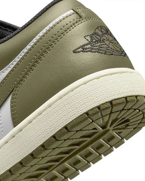 Jordan 1 Low GS "Black/Medium Olive"