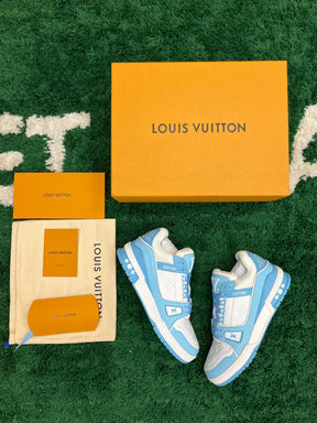 Louis Vuitton Trainer Blue Sky