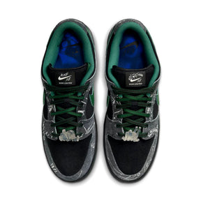 Nike SB Dunk Low Pro x There Skateboards Anthracite and Gorge Green