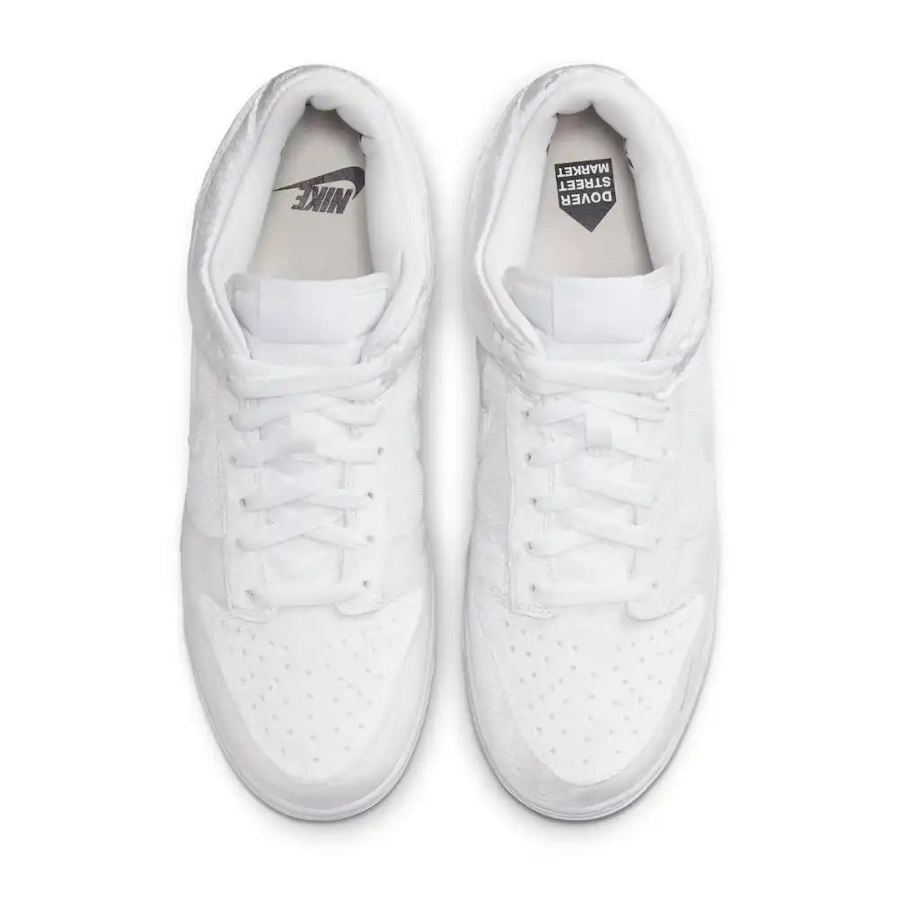 Dover Street Market x Nike Dunk Low White Velvet