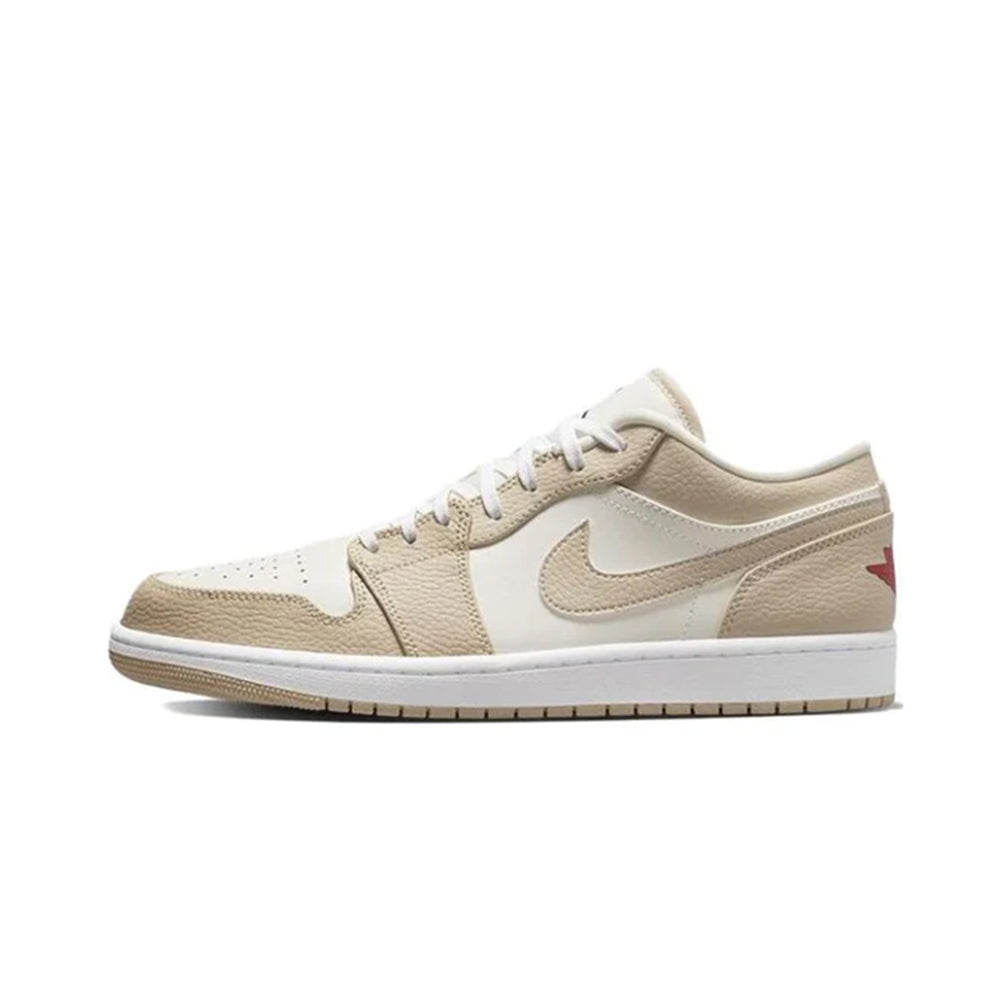 Nike Air Jordan 1 Low SE Sail Rattan University Red