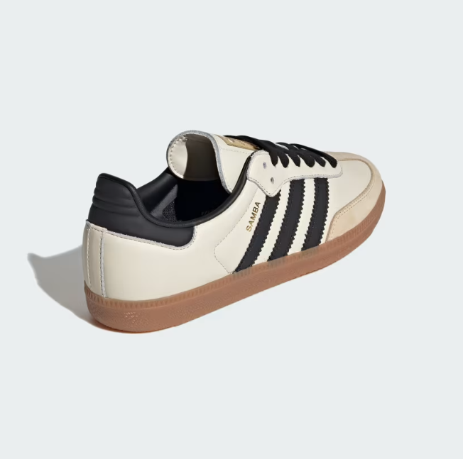 Adidas Samba OG "Cream White Core Black" Creme