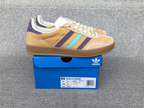 Adidas Gazelle Indoor Glow Laranja Sombra Violeta