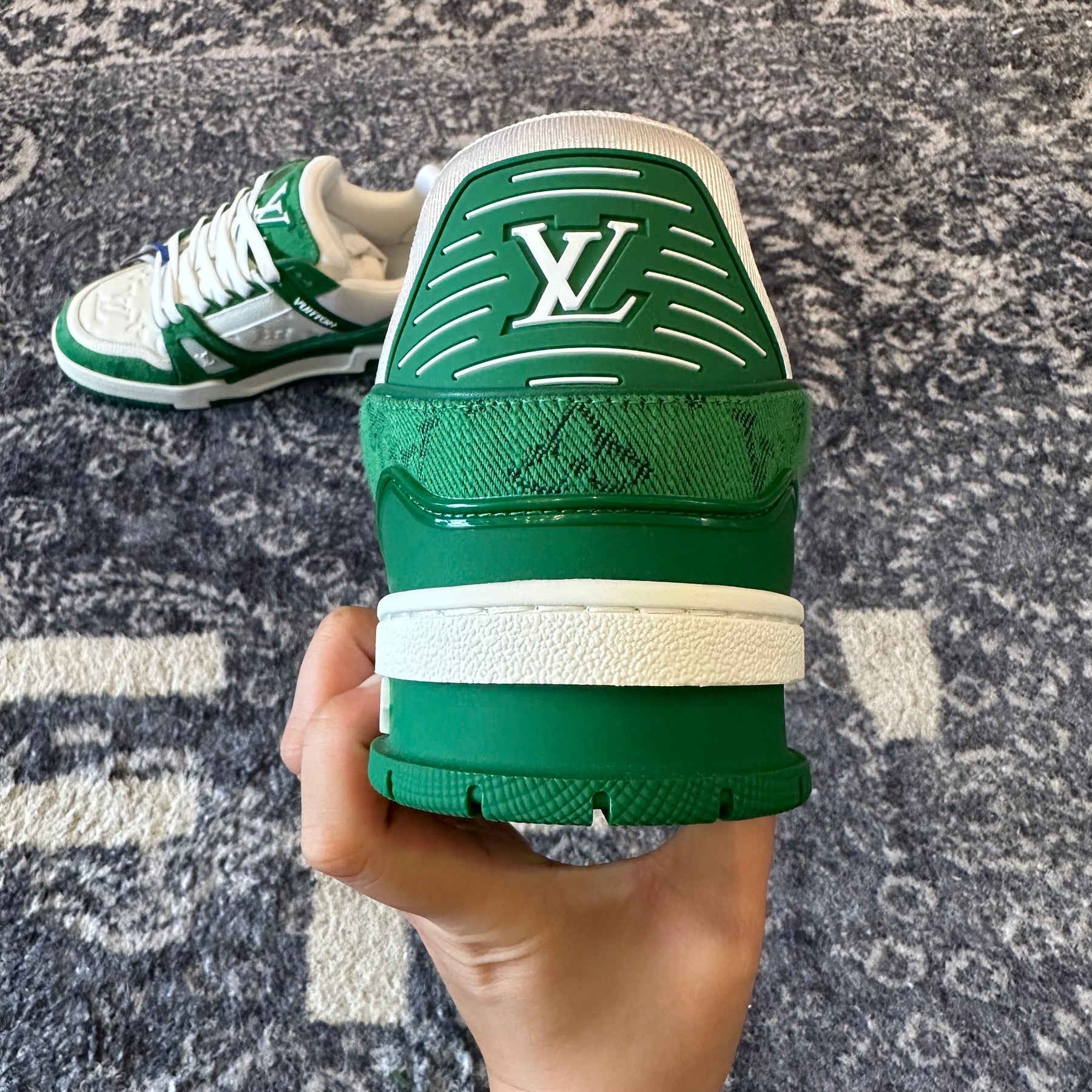 Louis Vuitton Trainer Green