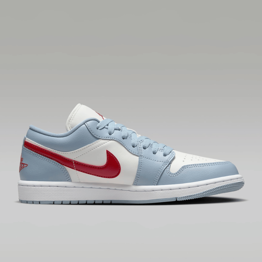 Nike Air Jordan 1 Low Blue Grey White Dune Red