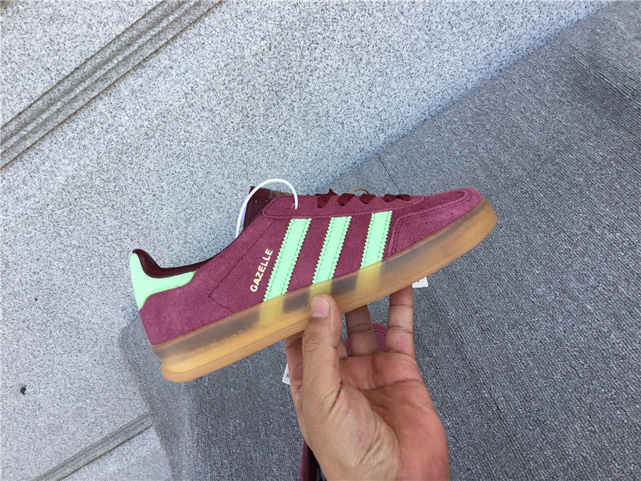 Adidas Gazelle Indoor 'Shadow Red Semi Verde