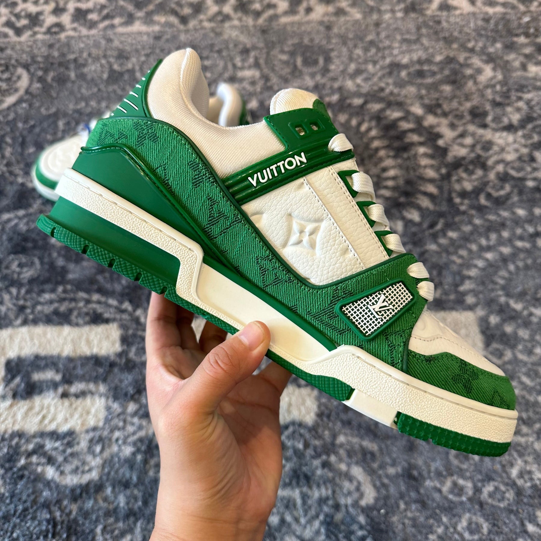 Louis Vuitton Trainer Green