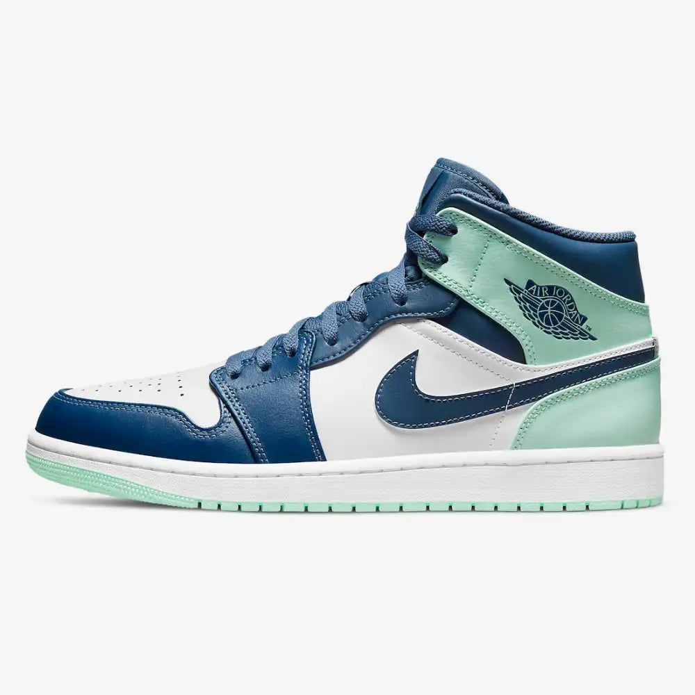 Nike Air Jordan 1 Mid Mystic Navy Mint Foam