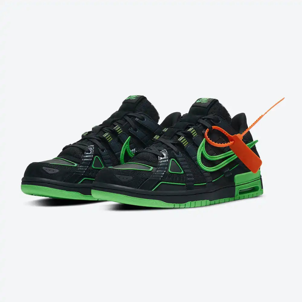 Off-White x Nike Air Rubber Dunk Green Strike