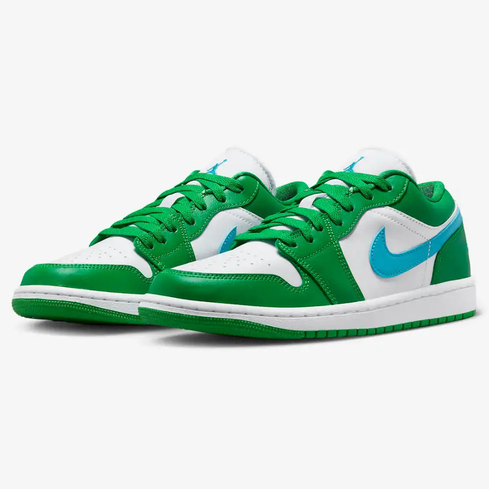 Nike Air Jordan 1 Low Lucky Green Aquatone