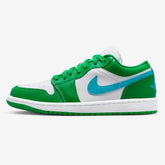 Nike Air Jordan 1 Low Lucky Green Aquatone