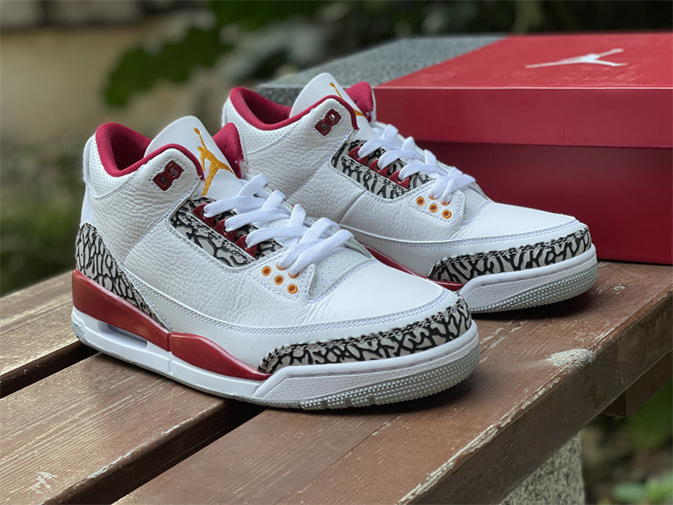 Nike Air Jordan 3 Cardinal Red