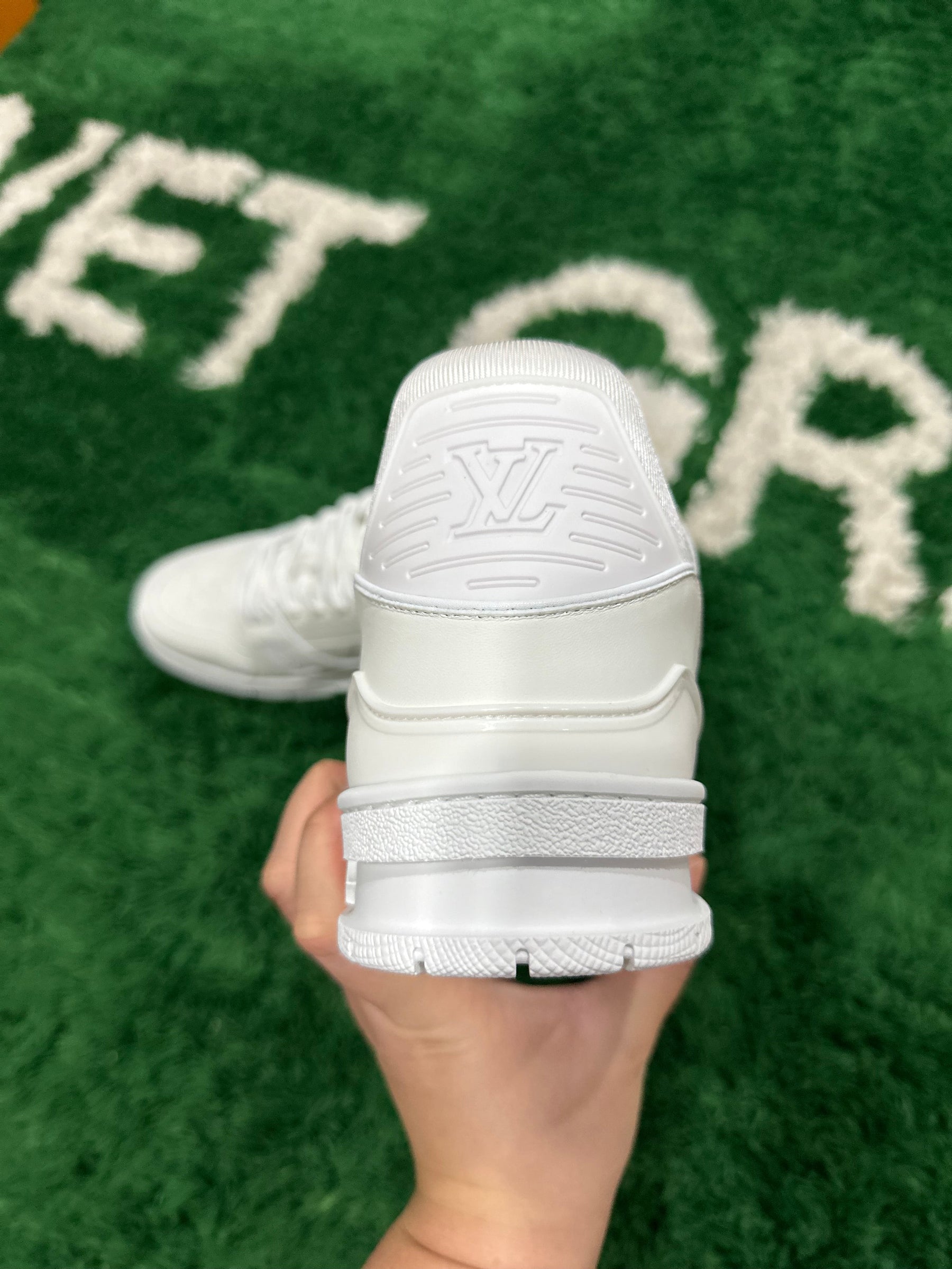 Louis Vuitton Trainer Triple White