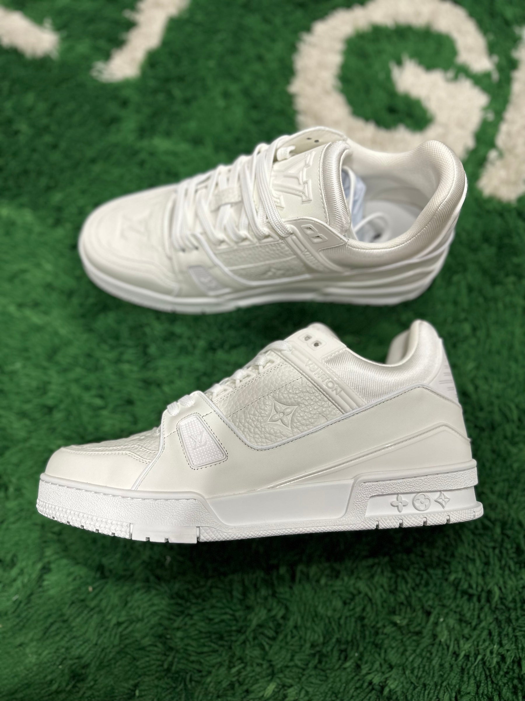 Louis Vuitton Trainer Triple White