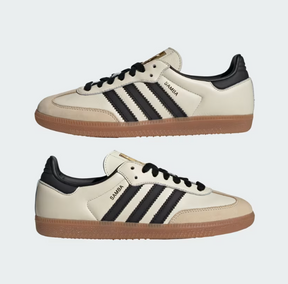 Adidas Samba OG "Cream White Core Black" Creme