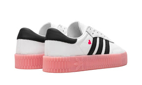 Adidas Sambarose Feminino "Valentine" Branco / Preto