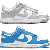 Dunk Low  Cinza/Azul - Compre 1 Leve 2