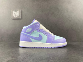 Nike Air Jordan 1 Mid Purple Aqua