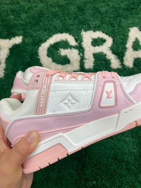 Louis Vuitton Trainer Pink Rose